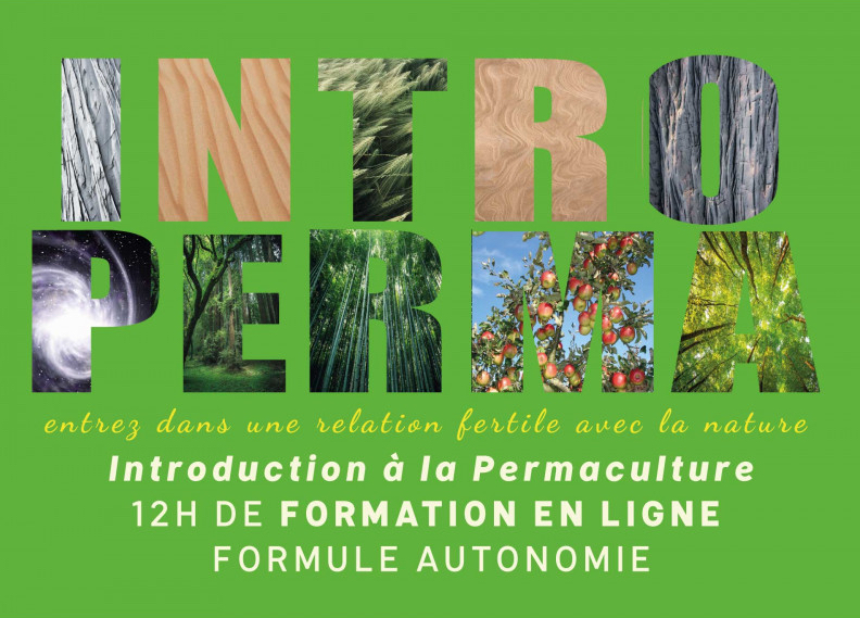 Formation à distance, introduction à la permaculture